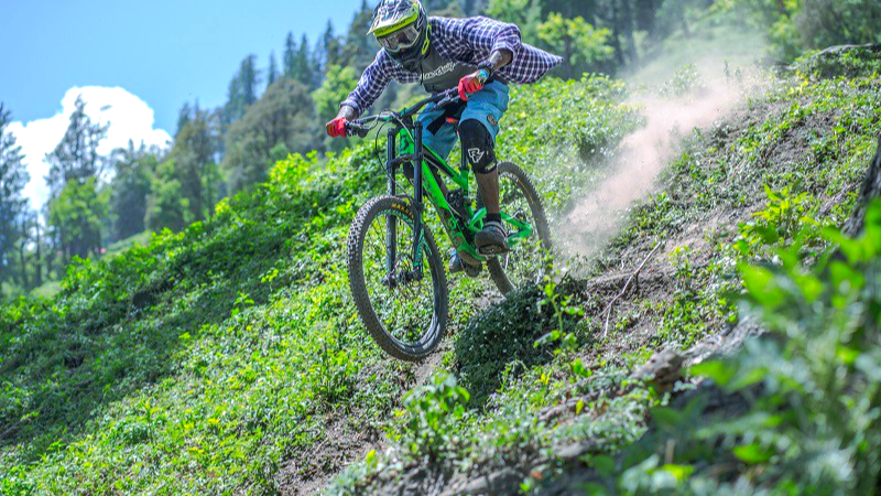 how fast a mountain bike can go downhill?