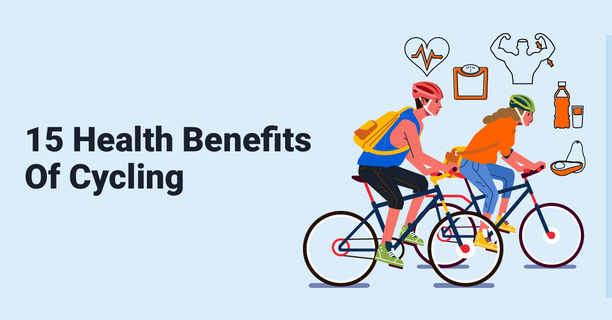 15 health benefits of cycling