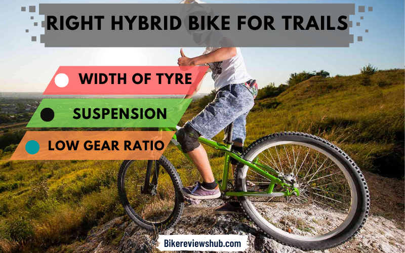 Right Hybrid Bike For Trails