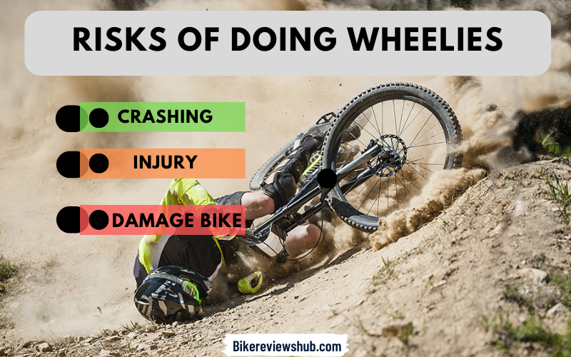 risks of doing wheelies