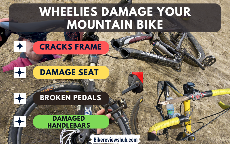 wheelies damage your mountain bike