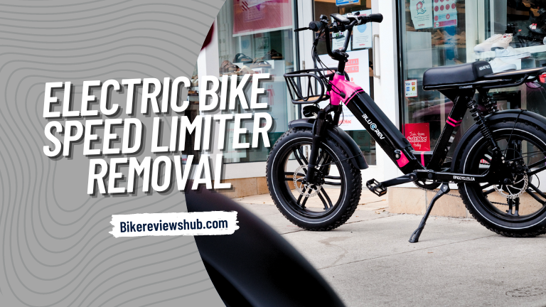 Electric Bike Speed Limiter Removal